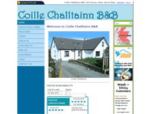 Tablet Screenshot of coillechalltainn.com